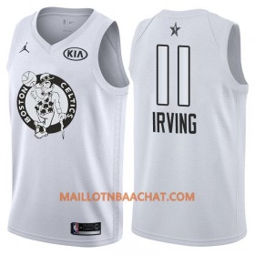 Maillot NBA Boston Celtics Kyrie Irving 11 2018 All-Star Jordan Brand Blanc Swingman - Homme